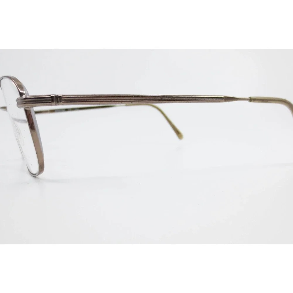 Charmant Aristar AR6771 Eyeglasses Brown Oval Metal Frame 54-18-145 535 Eyewear